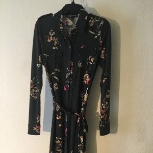Jones New York, Green print dress